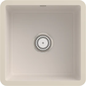 Villeroy & Boch Subway 50 SU Unterbau Becken mittig crema