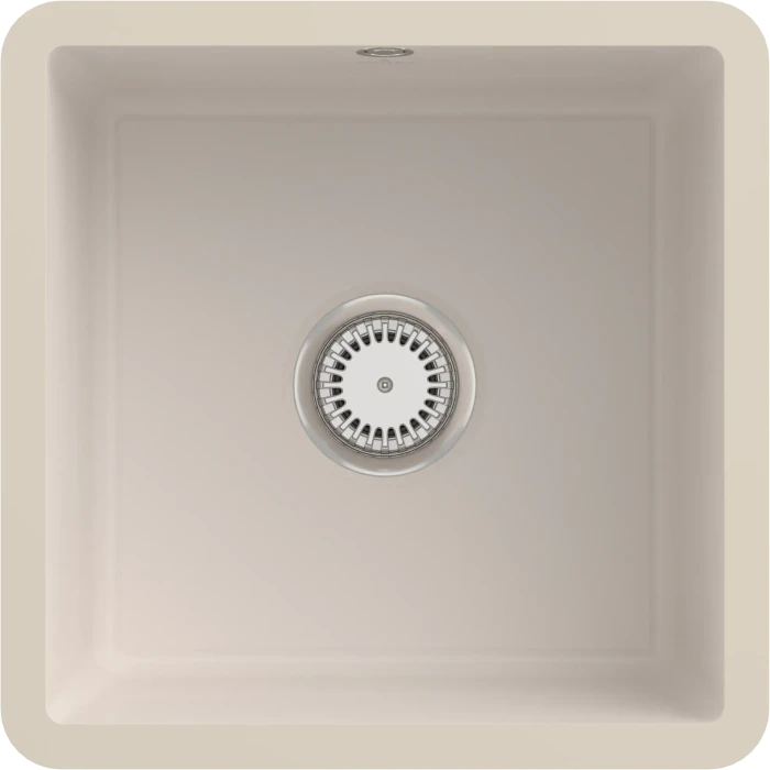 Villeroy & Boch Subway 50 SU Unterbau Becken mittig crema