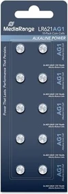 MediaRange Premium Alkaline LR60/LR621, 10er-Pack