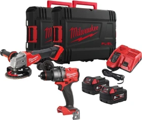Milwaukee M18 FPP2E3-502X Fuel Akku-Maschinenset inkl. Koffer + 2 Akkus 5.0Ah