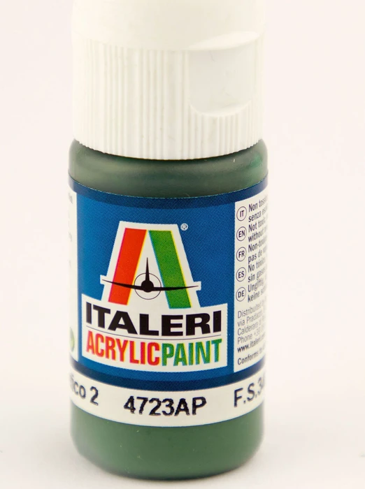 Italeri Acrylic Paint verde mimetico 2 Regia Aeronautica, 20ml