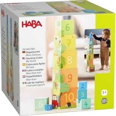 HABA Stapelwürfel Mein Zuhause