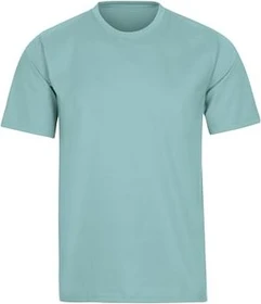 trigema Deluxe Baumwolle T-Shirt kurzarm gletscher (Damen)