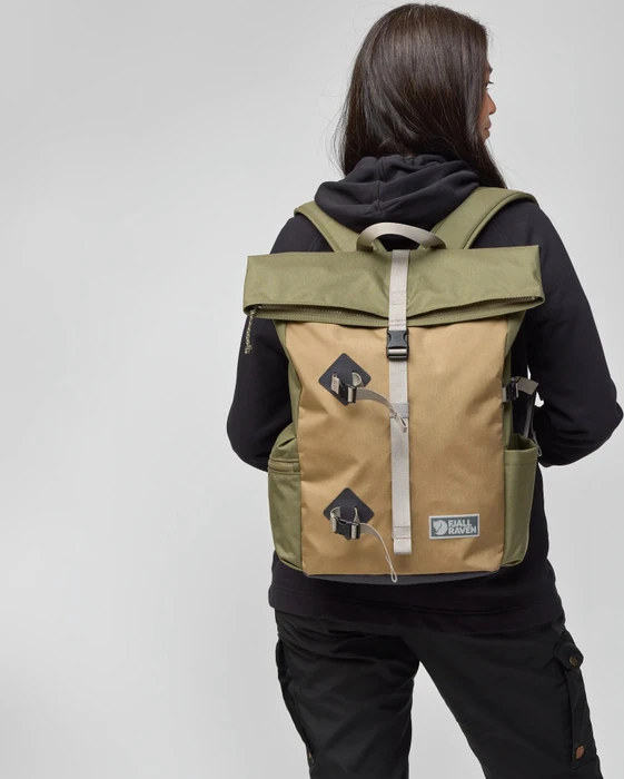 Fjällräven Vardag Foldsack 25 green/clay