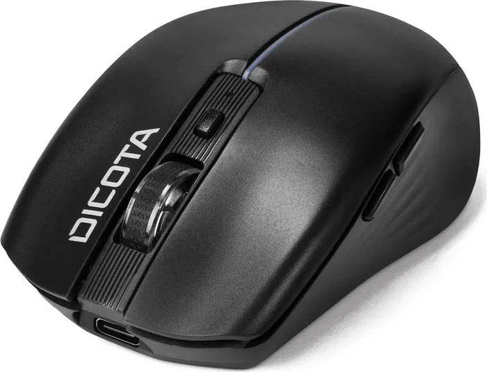 Dicota NOTEBOOK Wireless Mouse schwarz, USB/Bluetooth