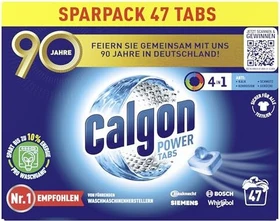 Calgon 4in1 Power Tabs Wasserenthärter, 47 Stück