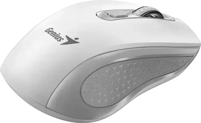 Genius NX-8025S Copilot Wireless Silent Mouse, White+Grey, USB