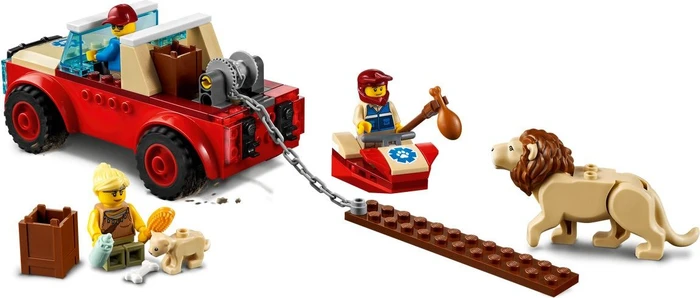 LEGO City - Tierrettungs-Geländewagen