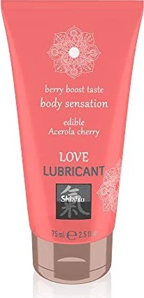 HOT Shiatsu Berry Boost Taste Body Sensation Acerola Cherry Gleitgel, 75ml
