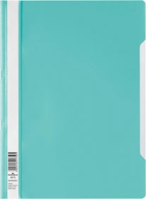 Durable Sichthefter, A4, türkis/transparent, 50er-Pack