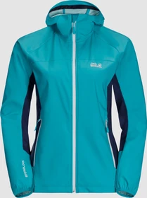 Jack Wolfskin Eagle Peak II Softshell Funktionsjacke dark aqua (Damen)