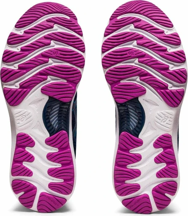 Asics Gel-Nimbus 23 grand shark/digital aqua (Damen)