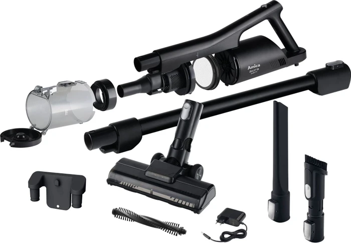 Amica VM 7051 Aura Dark Akku-Handstaubsauger