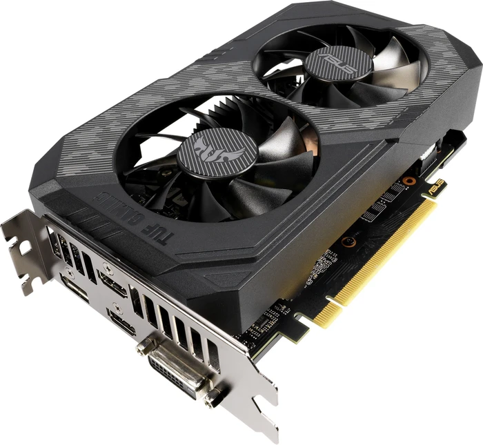 ASUS TUF Gaming GeForce GTX 1660 Ti, TUF-GTX1660TI-6G-GAMING, 6GB GDDR6, DVI, 2x HDMI, DP