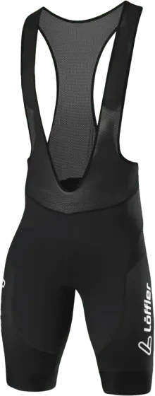 Löffler Winner III Bibshorts Fahrradhose kurz schwarz (Herren)