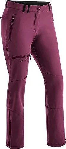 Maier Sports Adakit Hose lang cherry wine (Damen)