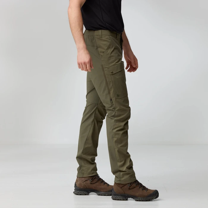 Fjällräven Abisko Hybrid Trail Hose lang laurel green (Herren)