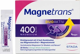 Stada Magnetrans duo-aktiv 400mg Direktgranulat Sticks, 20 Stück