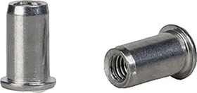 Gesipa Stahl gerändelt kleinkopf Blindnietmutter M5x7x125mm, 500 Stück
