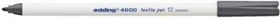 edding 4600 Textilmarker grau