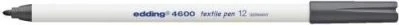 edding 4600 Textilmarker grau