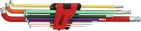 KS Tools Innensechskant Winkelschlüsselsatz, 9-tlg.