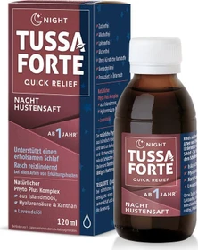 Tussaforte Night Quick Relief Hustensaft, 200ml