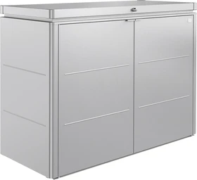 Biohort HighBoard 160 Gartenbox silber-metallic