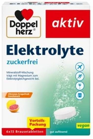 Doppelherz aktiv Elektrolyte zuckerfrei Brausetabletten, 90 Stück