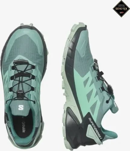 Salomon Supercross 4 GTX dusty turquoise/india ink/blue haze (Damen)