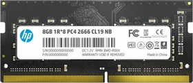 HP S1 Series SO-DIMM 8GB, DDR4-2666, CL19, 1RX8