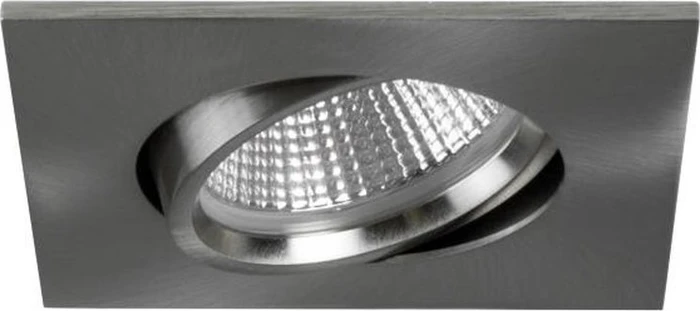 Brumberg INDIWO68-S dim2warm LED Einbauleuchte eckig nickel matt