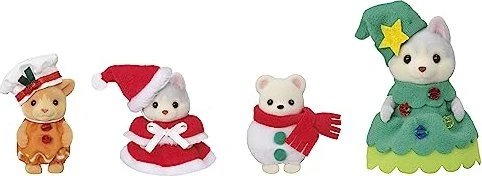 Epoch Sylvanian Families - Spiel-Sets - Weihnachtsfreunde