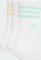 adidas 3-Streifen Crew Socken white/clear pink/clear mint/almost yellow, 3 Paare Vorschaubild
