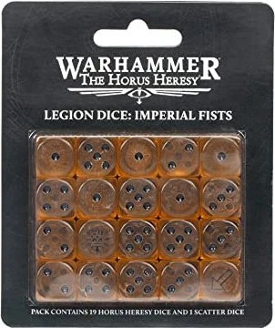 Games Workshop Warhammer The Horus Heresy - Würfelset: Imperial Fists