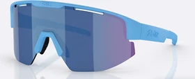 Bliz Matrix matte blue/grey-blue mirror