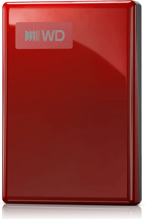 Western Digital WD My Passport, rot, 4TB, USB-C 3.0