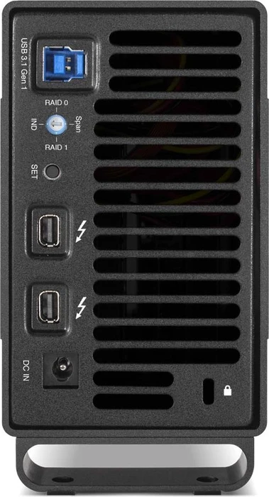 OWC Mercury Elite Pro Dual, USB-B 3.0/Thunderbolt 2 / Mini DisplayPort 1.2