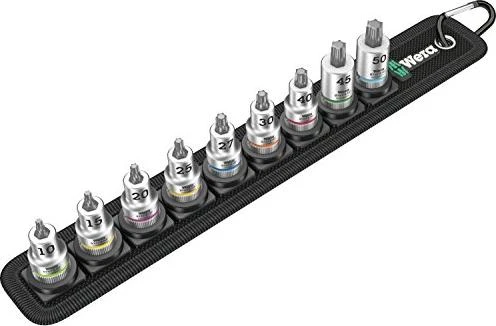 Wera Belt B 3 Zyklop Torx Steckschlüsselsatz, 9-tlg.