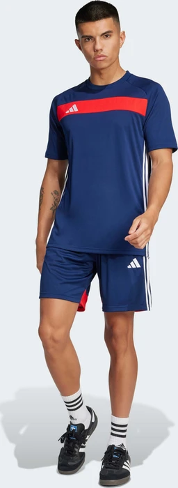 adidas Tiro 25 Essentials Trainingshose kurz team navy/red (Herren)