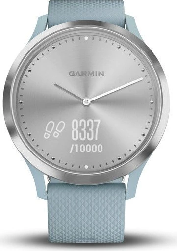 Garmin vivomove HR Aktivitäts-Tracker silber/blau