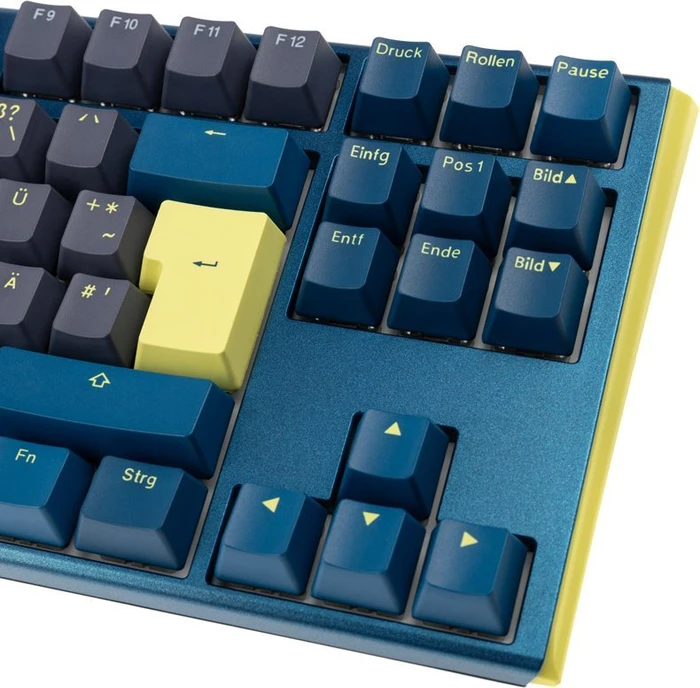 Ducky One 3 DayBreak TKL PBT blau, LEDs RGB, MX RGB CLEAR, USB, DE