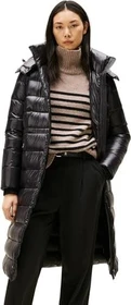 Tommy Hilfiger Gloss Down Waist Maxi Funktionsmantel schwarz (Damen)