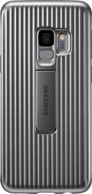 Samsung Protective Standing Cover für Galaxy S9 silber