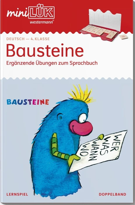 mini LÜK Deutsch Bausteine - Übungen angelehnt an das Lehrwerk 4. Klasse