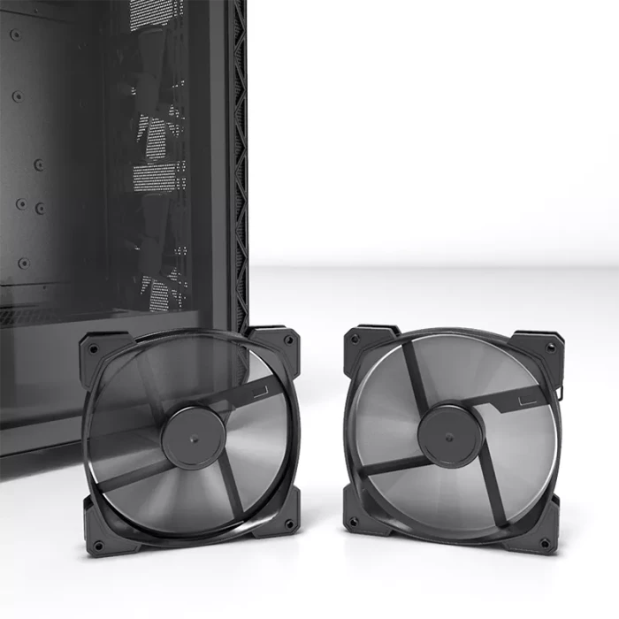 Montech Air 903 Base Black, schwarz, Glasfenster