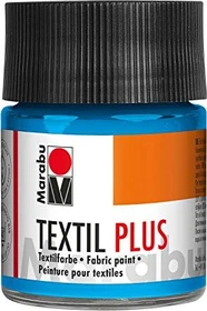 Marabu Plus Textilfarbe, hellblau, 50ml