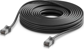 Ubiquiti UniFi Premium Patchkabel Outdoor, Cat6a, RJ-45/RJ-45, 15m, schwarz