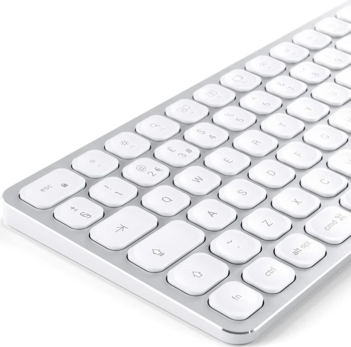 Satechi Aluminium Wired Keyboard, silber, USB, DE