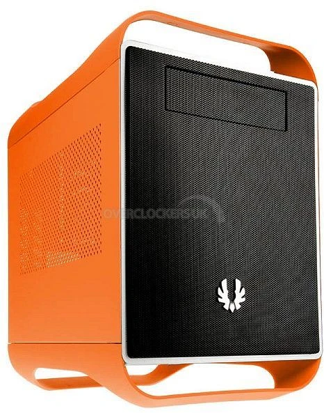 BitFenix Prodigy Tiger orange/schwarz, Mini-ITX